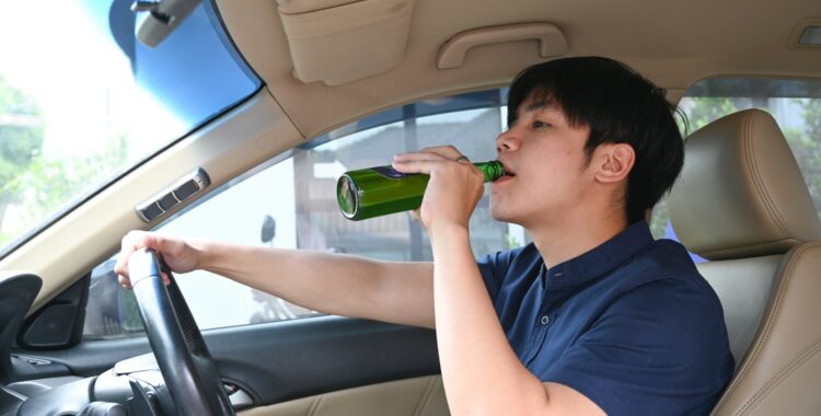 Feizy Law | Is a Drunk Driving Accident a Criminal Case or Injury Claim? A man drinking while driving