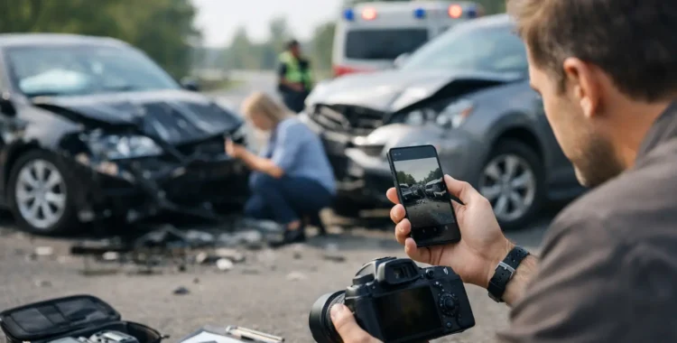 How to Preserve Accident Scene Proof After a Crash