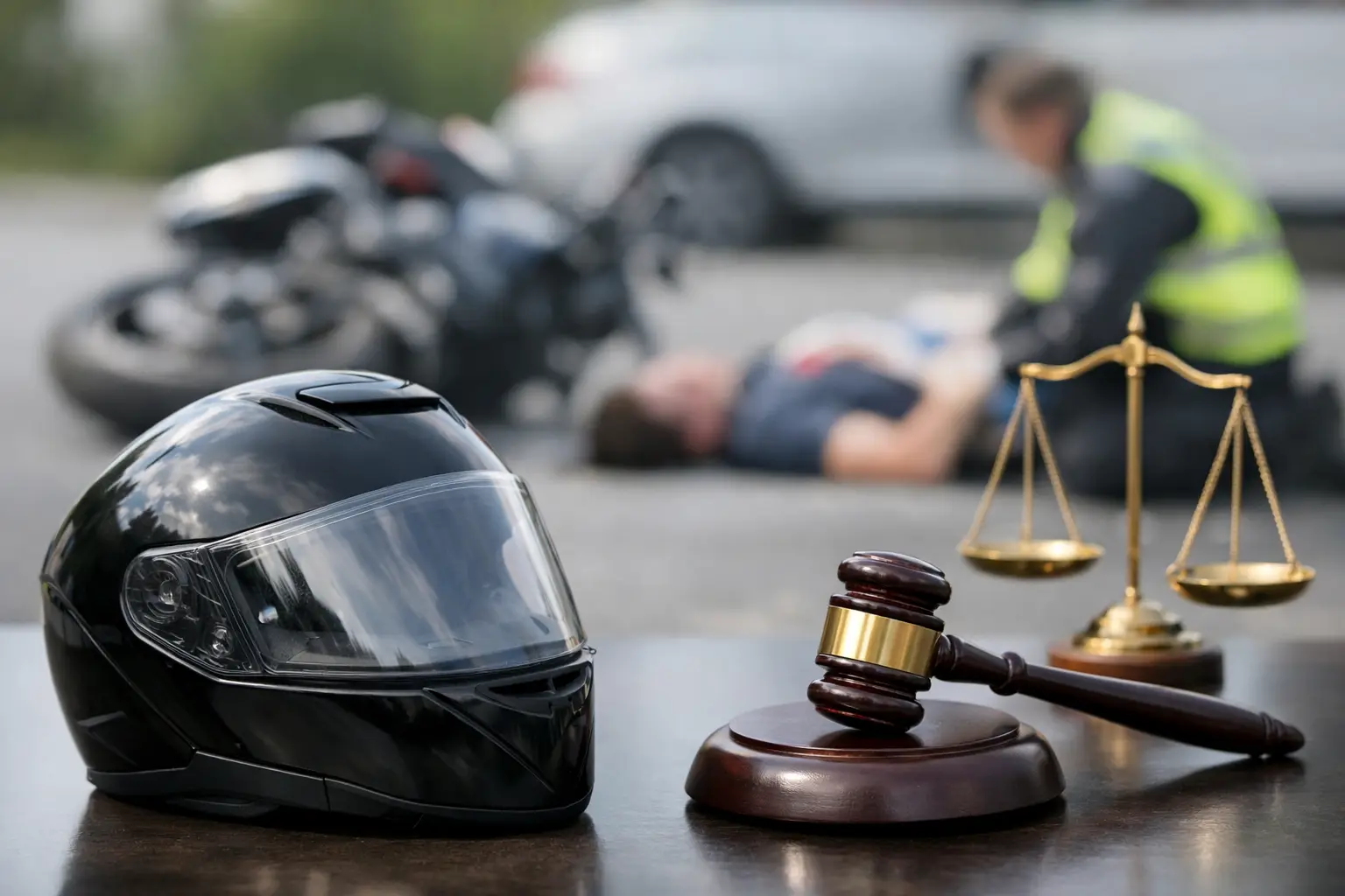 Motorcycle Helmet Injury Lawsuit Liability