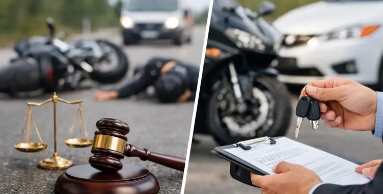Motorcycle Injury Lawsuit vs Insurance Choices