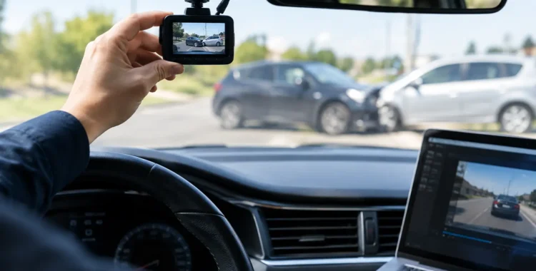 How to Preserve Dashcam Footage After a Crash